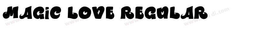 Magic Love Regular字体转换